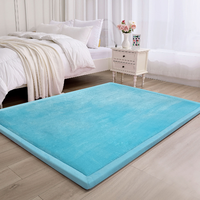 Tapis de sol multifonctionnel épais en flanelle, personnalisable en couleur, pour bébés et enfants, tapis de ramper en mousse de haute qualité, non toxique, pour la maison, vente en gros