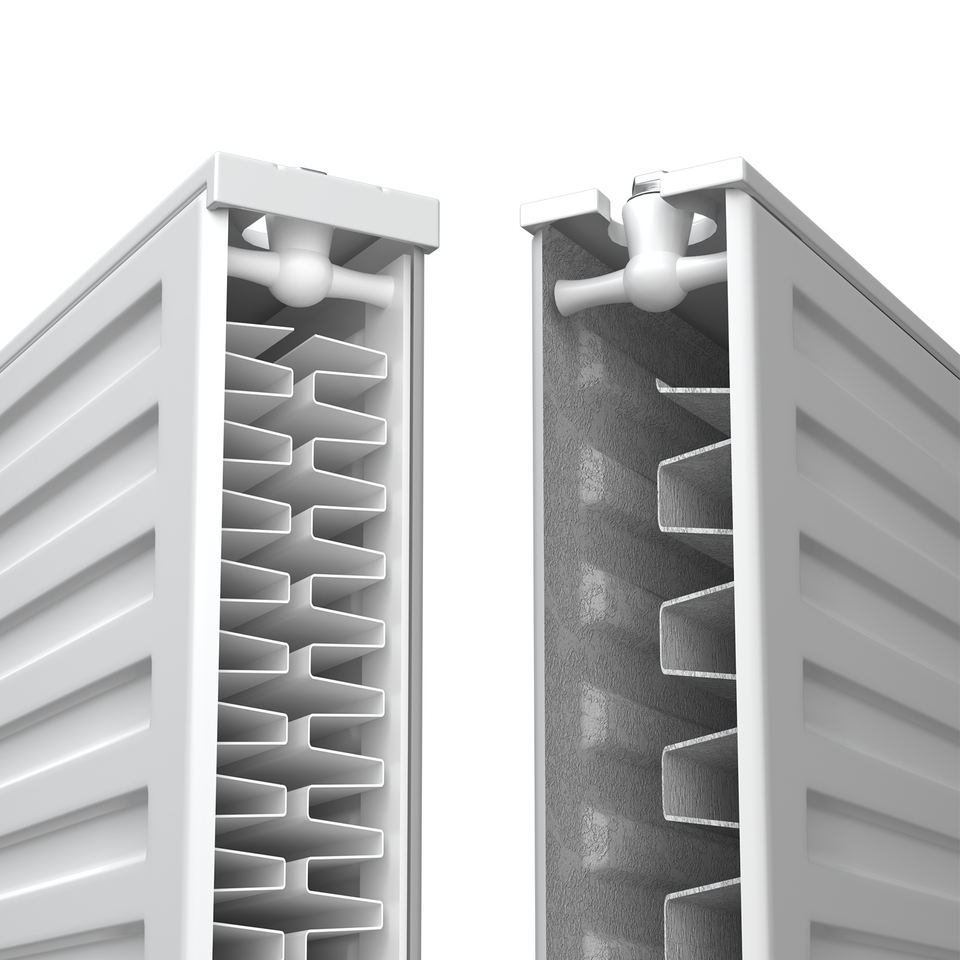 Low Water Content Steel Radiator - Quick Heat-up & Efficient