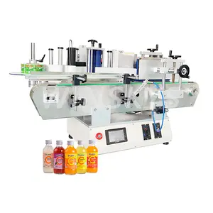 Giá rẻ tự động chai tròn Tabletop labeler máy dán nhãn cho thực phẩm nước giải khát chai nước sốt