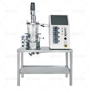 เครื่องปฏิกรณ์ชีวภาพแบบกระจกควบคุมอัจฉริยะพร้อม5L ตรวจสอบระยะไกลเครื่องปฏิกรณ์ชีวภาพแบบเมมเบรน - Product Image 2