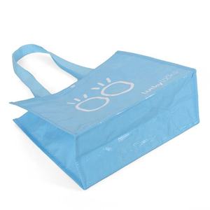 Venta caliente de impresión personalizada PP no tejido bolsa de compras promocional grande laminado Pp no tejido reutilizable bolsa de regalo - Product Image 2