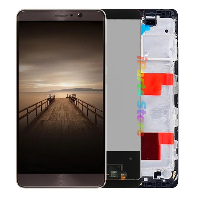IParts Replacement Display for Huawei Mate 9 MHA-L09 MHA-L29 LCD Touch Screen With Frame Assembly OEM Repair Parts
