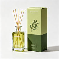 Boîte en carton à fond pliable automatique, base à verrouillage automatique pratique, emballage idéal pour les bougies parfumées et les séries de produits d'aromathérapie