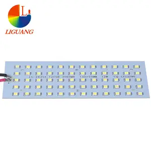 Fabricante de placa de luz Led Pcb de alta calidad, placa de circuito Pcb ensamblada con luz Led Smd de aluminio de 12W para lámpara de calle de Panel