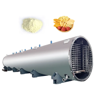 Lyophilisateur industriel automatique sous vide Fourniture d'usine Machine de séchage d'aliments à grand rendement pour les fruits de mer et les fruits