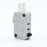 Micro-interrupteur AC 250V T105 5e4 16A Interrupteur de détection 2 broches Gris