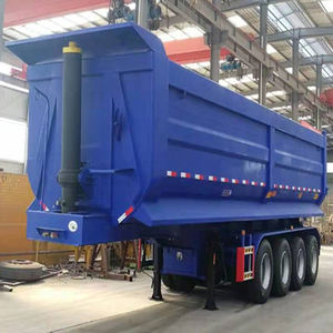 Remolque Volquete de Aluminio de Alta Resistencia con Diseño Nuevo Zlin de 36 Toneladas, 4 Ejes, Giro en U y Sistema Hidráulico Trasero para Camión - Product Image 5