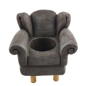 <span class=keywords><strong>Maceta</strong></span> de Cemento <span class=keywords><strong>Turquesa</strong></span> con Diseño Clásico en Forma de Sofá, Adorno de Piso, <span class=keywords><strong>Maceta</strong></span> Decorativa - Product Image 2