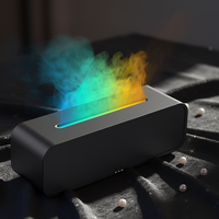 Humidificador de Aromaterapia ODM con Luz Nocturna Colorida, USB, Ecológico, Recargable, de Gran Capacidad, con Difusor de Aceites Esenciales