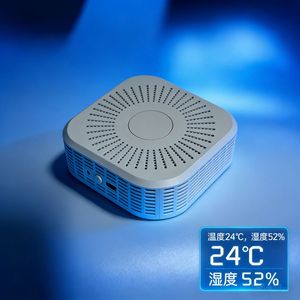 Monitor de Aire Inteligente Tuya WiFi Zigbee Seis en Uno, Detector de PM2.5, Formaldehído, VOC, CO2, Temperatura y Humedad - Product Image 5