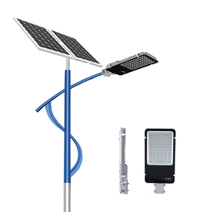 Nivel de alta calidad 120w ac luz solar led de calle con polo - Product Image 1