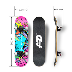 Grande Vente en Stock Skateboard Complet Abordable en Bois d'Érable 7 Plis pour Sports Extrêmes et Plein Air - Product Image 3