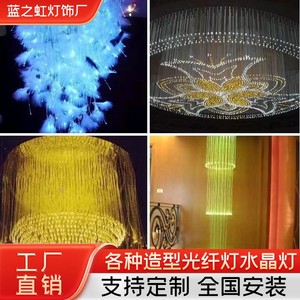 LED Fiber Optic Lights Plastic Body <b>Remote</b> Control European <b>Plug</b> 50000 Hours Lifespan Lightweight Project Installation - Product Image 5
