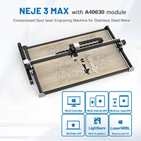 NEJE 3 MAX V2 A40630 OEM Machine laser portable Machine de découpe acrylique pour petites entreprises 790*470mm