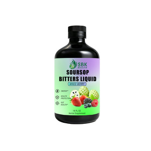 Liquide Oral Amertume de Corossol Saveur Baies Mixtes OEM ODM avec Extrait de Racine de Curcuma – Soutien Détoxifiant et Digestif – Supplément de Curcuma - Product Image 1