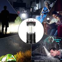 KSWING lanternes de Camping accessoires de Camping USB rechargeables et alimenté par batterie 2-en-1 lanternes LED, lumières d'hurricane
