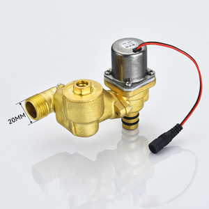 HLK высококачественный датчик из медного материала DC 6 В Регулируемый писсуар электромагнитный клапан Бесконтактный автоматический туалетный клапан для воды в отеле - Product Image 1