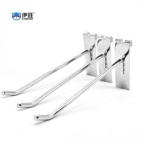 Crochets d'affichage en métal pour panneaux grillagés EWANG, crochets pour panneaux à lattes pour magasins de détail - Product Image 2