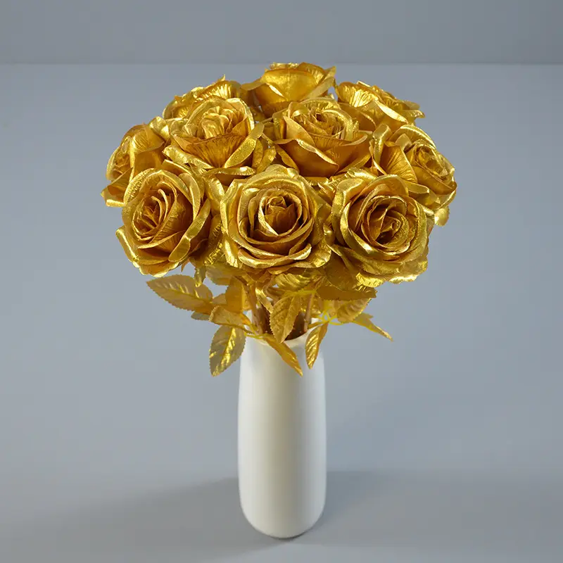 Golden Rose Bobo balloon flower Valentine's Day 2022 decoration