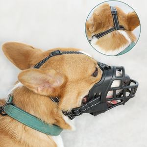 كمامات كلاب متينة وقابلة للتعديل لوقف العض والنباح والأكل العشوائي ، مثالية لكل سلالة من الكورجي إلى الدانات الكبيرة - Product Image 2