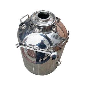 Tanque de Destilación de <span class=keywords><strong>Alcohol</strong></span> de Acero Inoxidable 304 de Grado Alimenticio Marca DEYI, con Tapa de Apertura Rápida, para Vino, Licores y Aceites Esenciales - Product Image 5