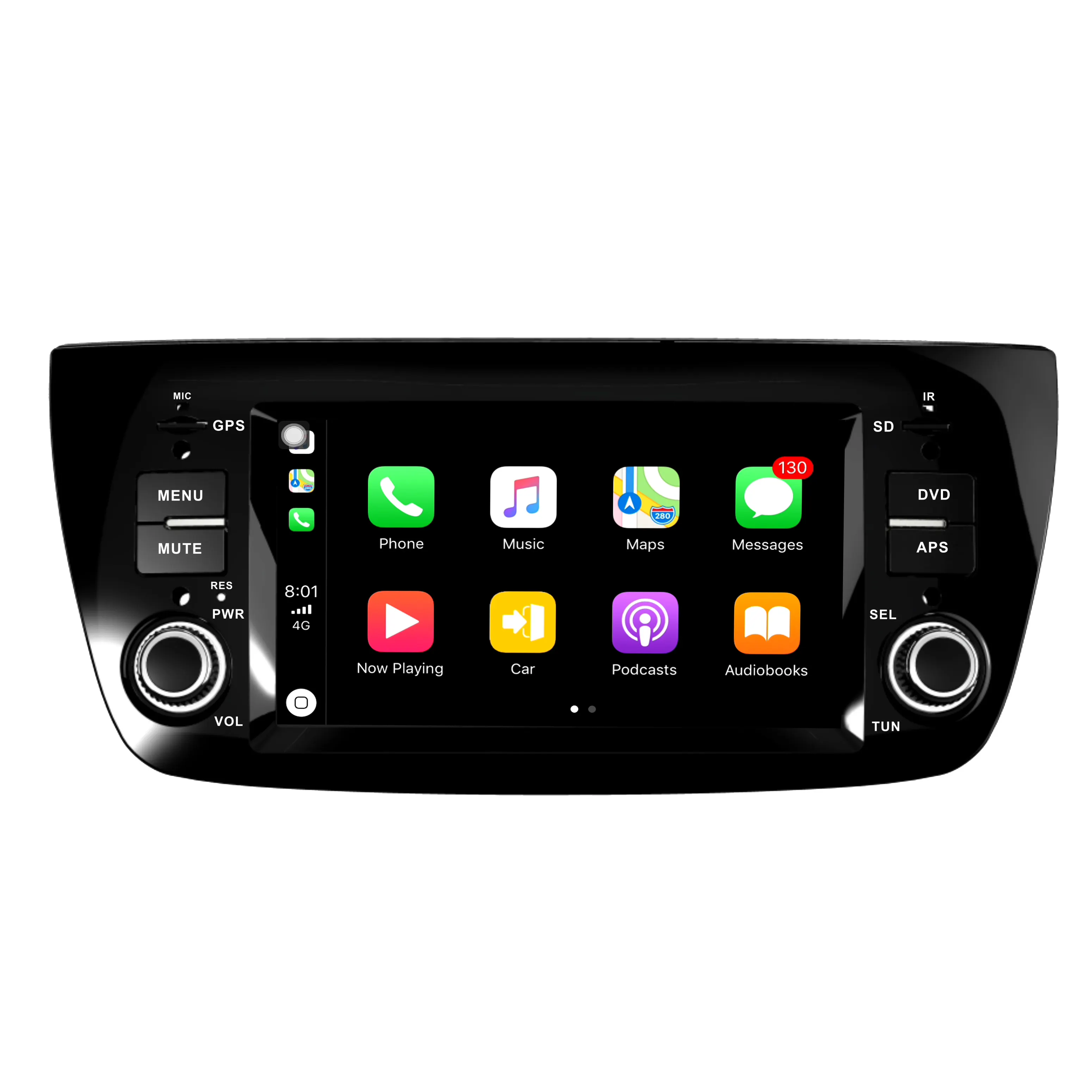 Sistema de áudio automotivo ips dsp, android 10.0, multimídia para carro fiat doblo, touch screen, dvd player 7862 ts10, ts9, carplay, dsp, osd, tmps