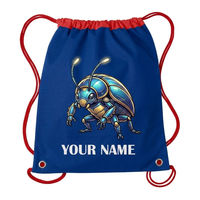 Sac à dos de sport imperméable personnalisé YCH, grande capacité, sac de sport en polyester, sac à cordon pour les voyages, la randonnée, la natation, les activités de plein air