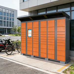 XinJu - Casillero Inteligente para Paquetes al Aire Libre con Luz LED, OEM |   Gabinete <span class=keywords><strong>de</strong></span> Entrega <span class=keywords><strong>de</strong></span> Autoservicio para Apartamentos, Campus, Correo Postal - Product Image 6