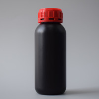 Bouteille en plastique HDPE de qualité chimique avec bouchon à vis, fermeture filetée, conteneur résistant aux solvants pour usage agricole, vente en gros, approvisionnement direct usine