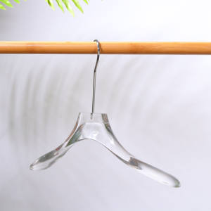 Appendiabiti in acrilico trasparente Grucce Cabide OEM Store appendini in acrilico di lusso per abbigliamento altri appendini Perchas - Product Image 4