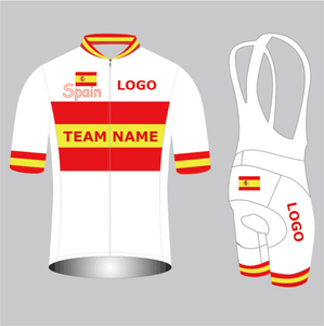 통기성 좋은 반팔 사이클링 의류 자전거 저지, 3개의 뒷주머니 포함, OEM 사이클링 저지 - Product Image 5