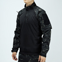 Nouveau Pionnier Uniforme Tactique Camouflage Frog Homme Résistant à l'Usure Respirant Manches Longues pour Entraînement Extérieur