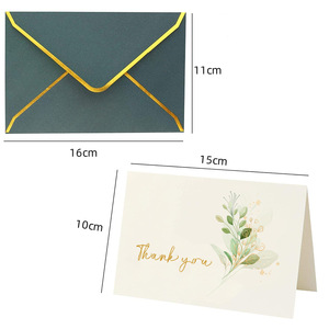 Cartes de remerciement personnalisées avec enveloppes et cartes de remerciement pliées pour les petites entreprises - Product Image 4