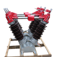 Sectionneur haute tension extérieur de type V série GW5, interrupteur d'isolement rotatif à double colonne pour sous-station extérieure