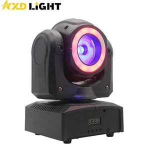 Luz LED portátil con cabezal móvil para <span class=keywords><strong>discoteca</strong></span>, iluminación móvil para eventos, fiesta, Bar, clubes, equipo de iluminación para escenario, 40W, precio de fábrica barato - Product Image 1