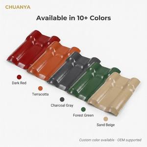 Tegole in Resina ASA da 2,3mm di Qualità Professionale |   Tegole in Stile Terracotta Resistenti al Calore per Ville e Progetti su Larga Scala |   Prodotto in grandi quantità - Product Image 3