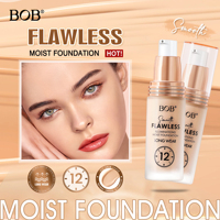Fond de Teint Liquide Waterproof Marque Blanche en Gros, Correcteur Mat Longue Tenue, Maquillage Quotidien pour Tous Types de Peau, Base de Maquillage