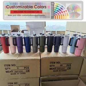 Thân Thiện Với Môi Tùy Chỉnh Cốc Cà Phê 40 Oz Logo 30Oz Ngoài Trời <span class=keywords><strong>Mug</strong></span> 40 Oz Cốc Cốc Với Xử Lý Cách Điện Cốc Bằng Thép Không Gỉ - Product Image 4