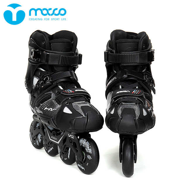 MACCO SEBA Chuyên Nghiệp Nghệ Thuật Inline Skate Con Lăn Blades Tập Thể Dục Giày Trượt Sợi 4 Pu Bánh Xe Velcro-Băng Người Lớn