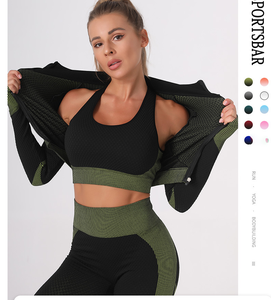 2021 neuer Langarm Yoga Anzug Sport Plus-Size <span class=keywords><strong>XXXL</strong></span> Damen bekleidung mit atmungsaktiver Mode Sport Casual Yoga Hosenanzug - Product Image 1
