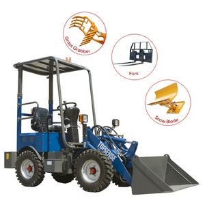 Mini Tractores Agrícolas Chinos 604 de 4 Ruedas con Tracción Delantera, Cargadores Eléctricos con Batería en Venta - Product Image 1