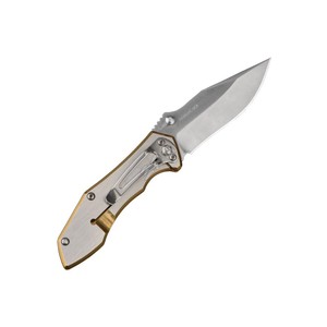 มีดพับคุณภาพสูงแบบกำหนดเอง OEM <span class=keywords><strong>Sanrenmu</strong></span> 7030LUC-SC ไทเทเนียมแข็งแรง ไม่มีใบมีดแบบตายตัว สำหรับกิจกรรมกลางแจ้ง ดาบเหล็กดามัสกัส พกพาสะดวก - Product Image 3