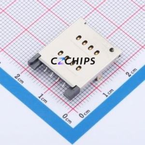 C7054-01 SIM Card Connector SMD Connector ( Connector Type: Card Holder )( Operating Temperature: -40℃~+85℃ ) - Product Image 1