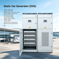 Générateur de VAR statique SVG 400V 50kvar, armoire de compensation de puissance réactive dynamique (STATCOM) pour correction du facteur de puissance industrielle