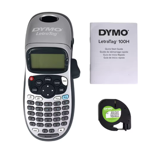 Impresora de Etiquetas Original Dymo Letratag <span class=keywords><strong>Lt</strong></span> <span class=keywords><strong>100h</strong></span> con Teclado en Inglés y Árabe, Máquina para Hacer Etiquetas, Impresora de Etiquetas Dymo - Product Image 1