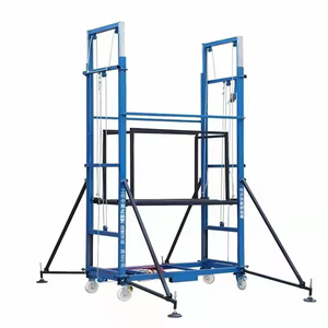 Plateforme élévatrice électrique <span class=keywords><strong>portable</strong></span>, échafaudage mobile télécommandé pour la construction et la décoration intérieure - Product Image 5