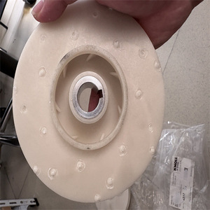 Impeller KNOLL 4317 136 mm pour pompe centrifuge de refroidissement TG40-36, lame courbée en alliage de zinc - Product Image 1