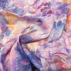 Tessuto stampato in 100% traspirante con stampa personalizzata Ramie 42S tessuto per stampa digitale puro lino per abbigliamento femminile-per abiti e camicie - Product Image 4
