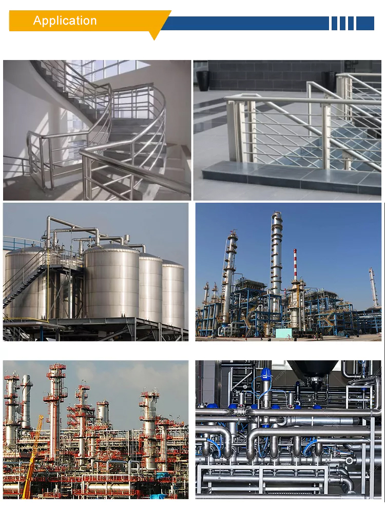 Wholesale 304 304L 316 316L Welded Austenitic Piping Seamless Tube Stainless Steel Pipe