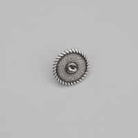 Boutons Métalliques Rétro de Luxe en Gros, Design Pierre de Pin Plaqué, Accessoires Vestimentaires pour Manteaux, Vestes et Fournitures de Mode